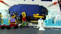 LEGO SIMPSONS Bart and the gang go to the Skate park.