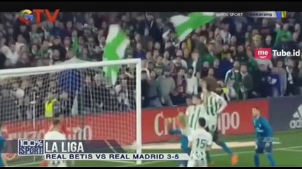 Delapan Gol Tercipta di Laga Real Betis vs Real Madrid