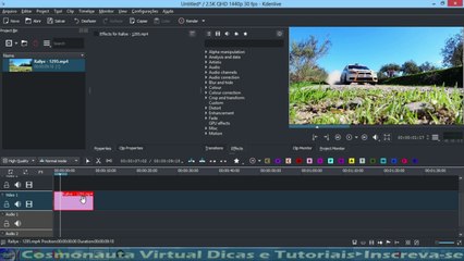 Transformar vídeos em fotos no Kdenlive