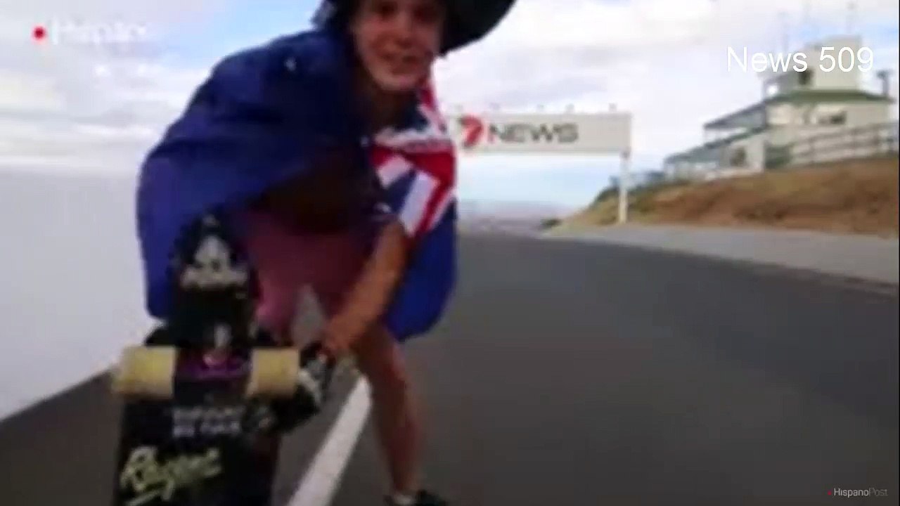 Vea la habilidad y destreza de este loco patinetero australiano 1