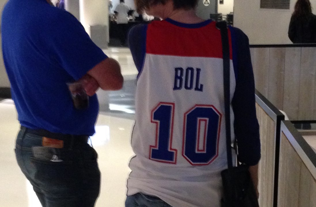 Manute Bol, Drazen Petrovic, Latrell Sprewell Jerseys Spotted At NBA All-Star Weekend 2018