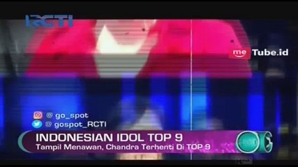 Tampil Menawan, Chandra Terhenti di Top 9 Indonesian Idol