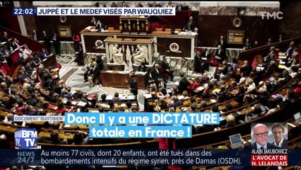 Juppé et le Medef visés par Wauquiez