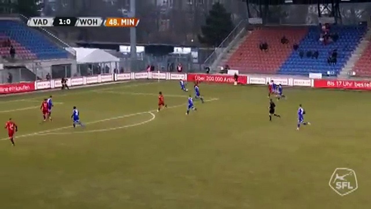 Vaduz 2:0 Wohlen (Switzerland. Challenge League. 18 February 2018)