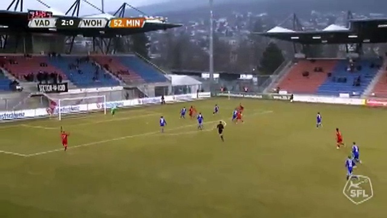 Vaduz 3:0 Wohlen (Switzerland. Challenge League. 18 February 2018)