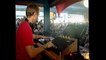 David Guetta playing vinyl at Space Ibiza in the late '90s
