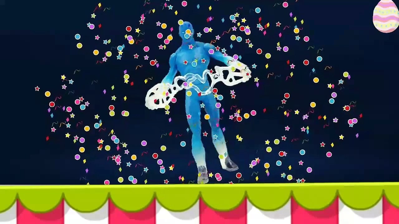 Farben Für Kinder zu Lernen, Mit Spiderman-Eier Für Kinder