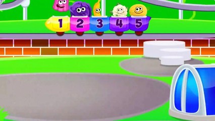Lernen Sie Farben mit Züge Farben für Kinder Lernen Video für Kinder