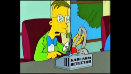 The Simpsons - Sarcasm Detector