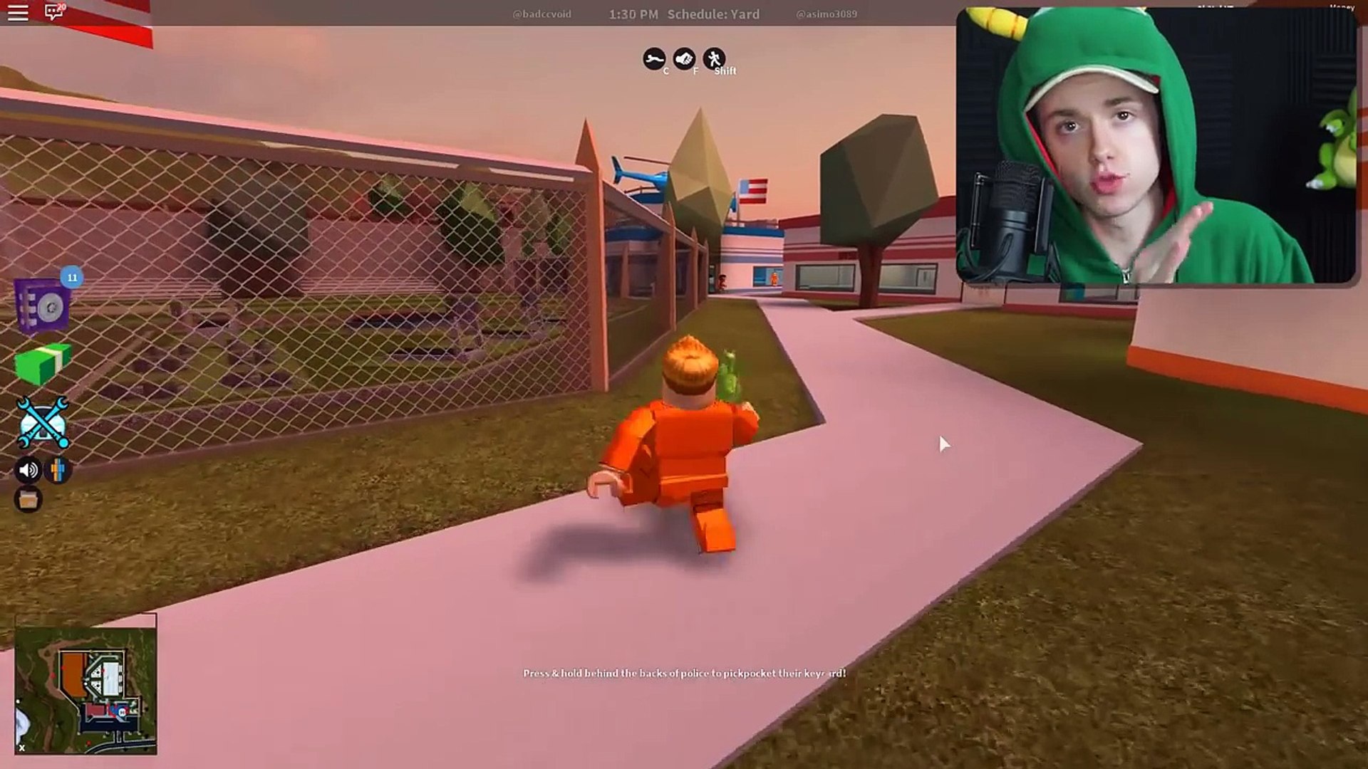 No Clipping In Jailbreak Without Hacks Video Dailymotion - playing jailbreak as a dinosaur roblox jailbreak