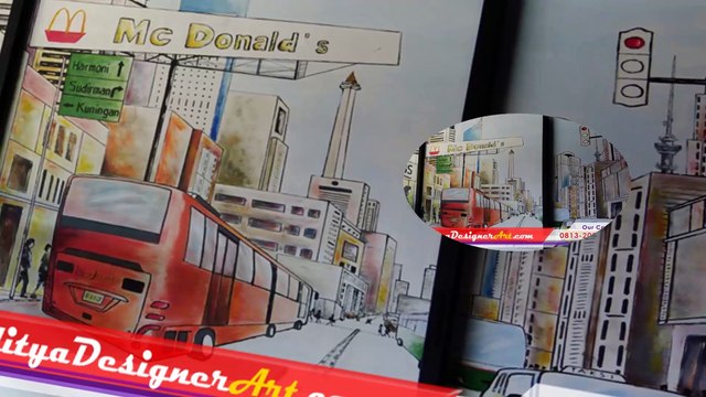 Jasa Mural Dinding 3D , WA +62813-2000-8163 , Raditya Designer Art