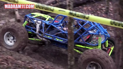 MUD FEST ROCK BOUNCING IN THE POURING DOWN RAIN