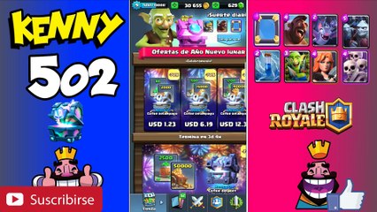 Clash Royal/Deck Montapuerco VRS Deck Megacaballero/Clan MAKM