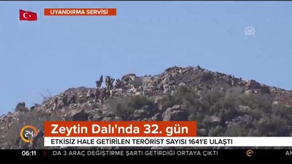 Zeytin Dalı harekatında 32. gün
