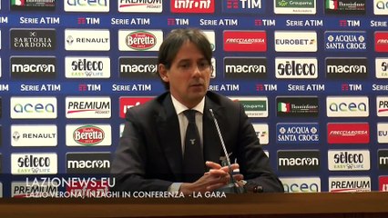 Lazio-Hellas Verona - Inzaghi in conferenza