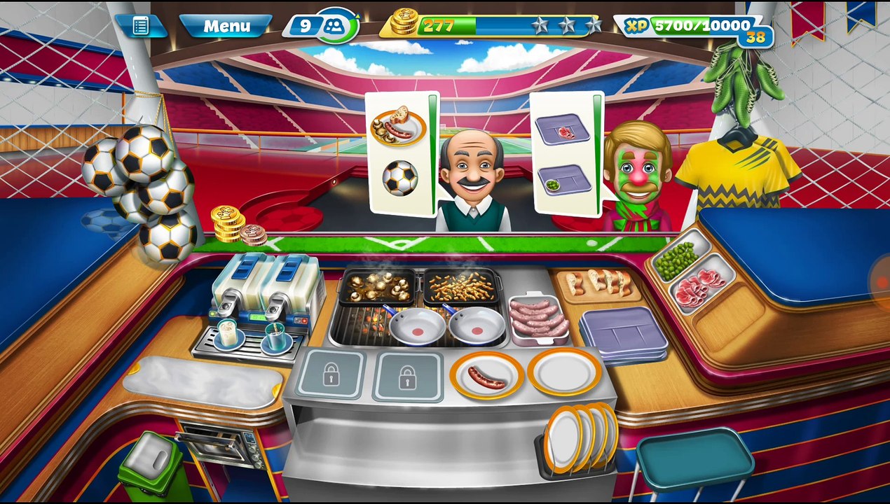 Cooking Fever #Sports Bar #Level 16