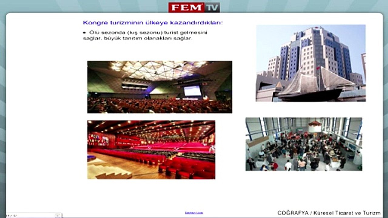 ygs lys coğrafya Beseri Sistemler - Kuresel Ticaret ve Turizm - 2