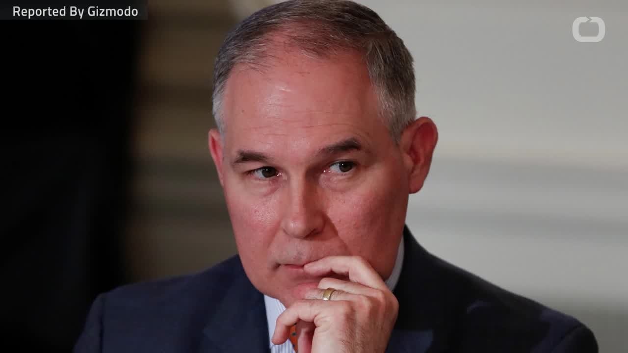 EPA Chief Scott Pruitt "Postpones" Trip To Israel Amid Criticism Of Tax-Funded First Class Travel