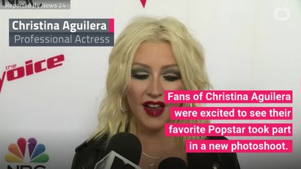 Christina Aguilera Releases New Sexy Photoshoot