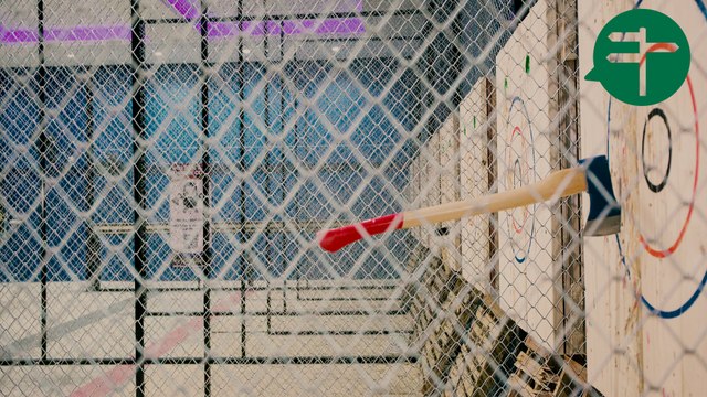 Bangkok's Axe-Throwing Bar