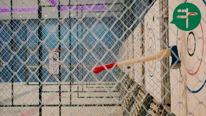 Bangkok's Axe-Throwing Bar