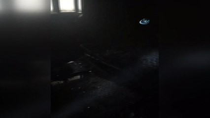 Elektrikli ısıtıcı evi küle çevirdi