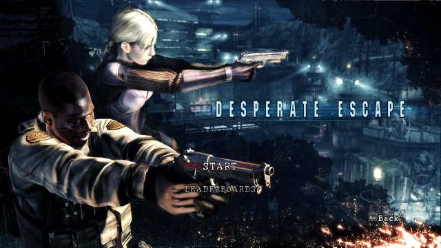 Resident Evil 5 - pc mod Desperate Escape- Jill (RE3) & Excella Hd
