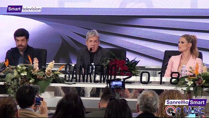 Sanremo 2018- Conferenza stampa conclusiva.