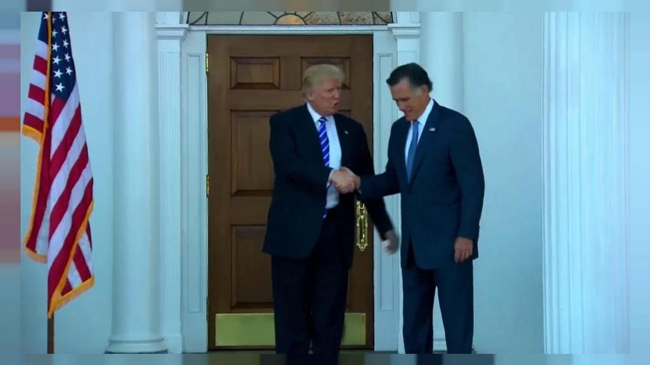 Trump stärkt Romney den Rücken