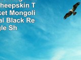 Fur Accents Long Hair Shaggy Sheepskin Throw Blanket  Mongolian  Charcoal Black