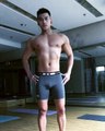 big bulge handsome Perfect Body Muscle fitcasting