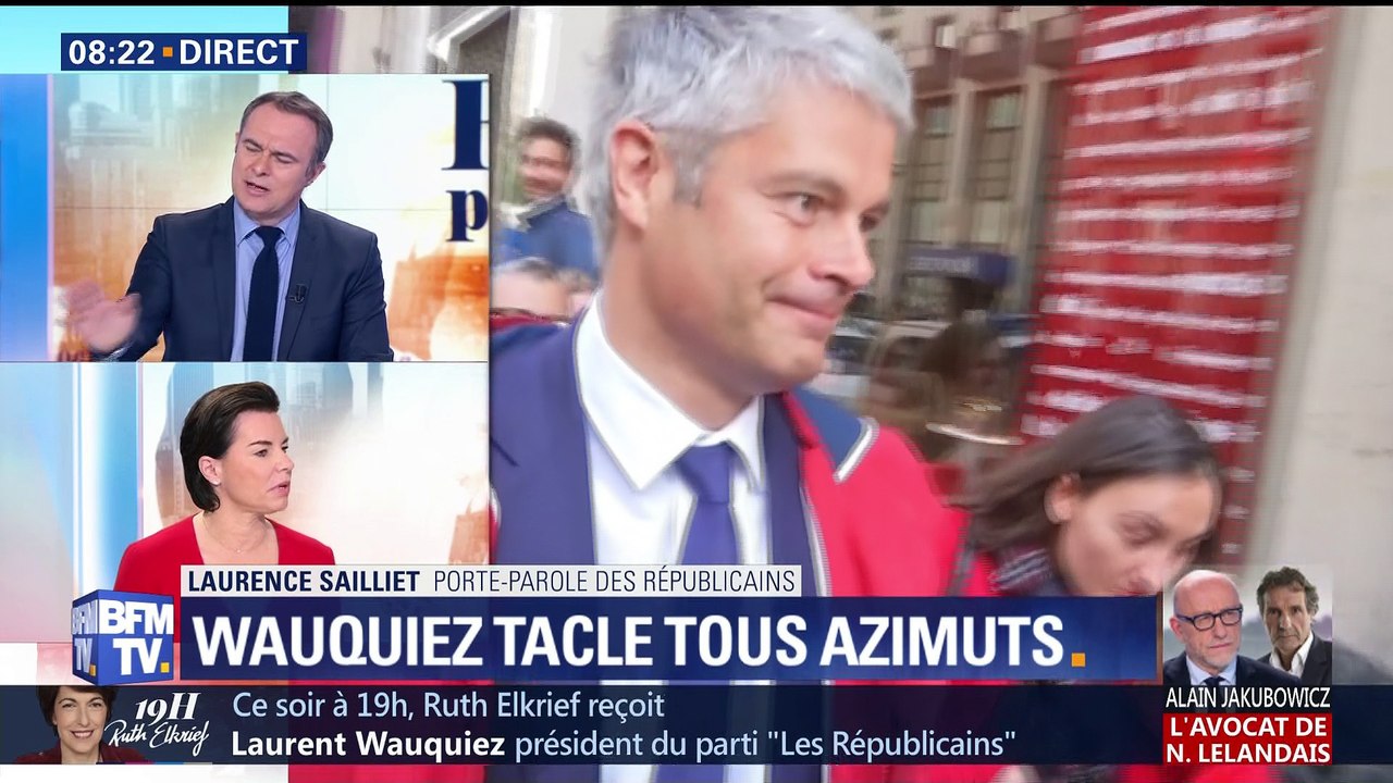 Focus Première: Laurent Wauquiez tacle tous azimuts - 20/02