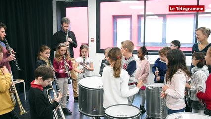Paimpol. La classe orchestre donne le ton à l'école