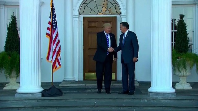 Дональд Трамп - за Митта Ромни!