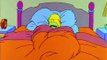 Homer in Bed and needs a pee