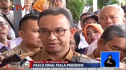Anies Baswedan Inginkan Pembinaan Terhadap Suporter