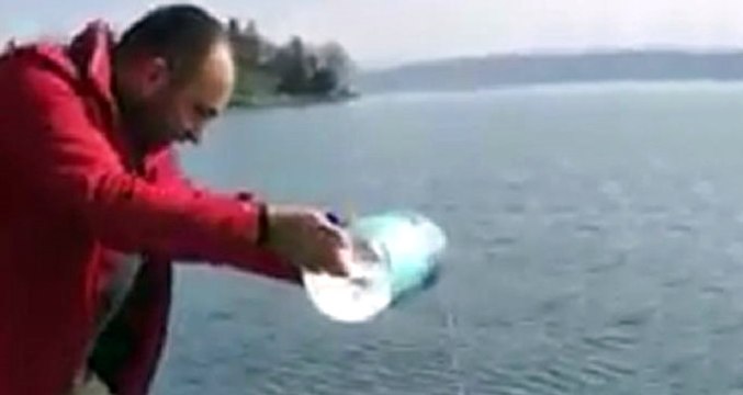 Ya Tutarsa Deyip Sapanca Gölü'ne Zemzem Çaldı