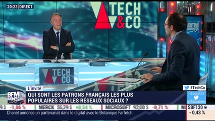 L'invitech: Qui sont les patrons français les plus populaires sur les réseaux sociaux ? - 19/02