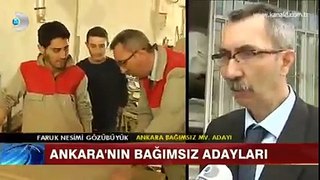 Ankara 2. Bölge Bağımsız Milletvekili Adayı Faruk Nesimi Gözübüyük