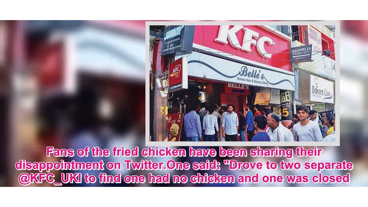 நூற்றுக்கணக்கில் கடைகளை இழுத்து மூடிய கேஎஃப்சி- வீடியோ