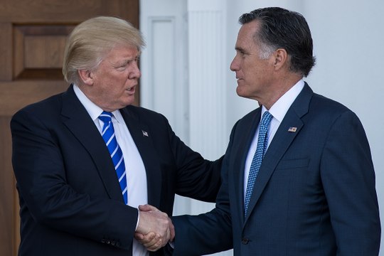 Trump Endorses Mitt Romney for Utah Senate