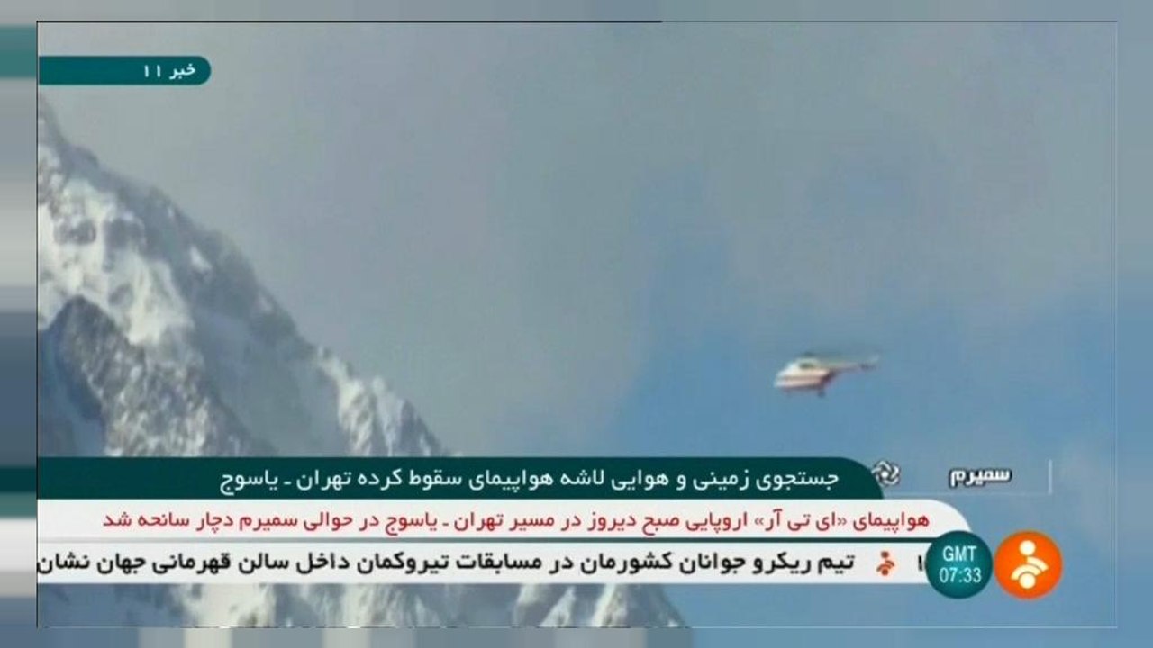 Nach Absturz: Maschine der Aseman Air gefunden