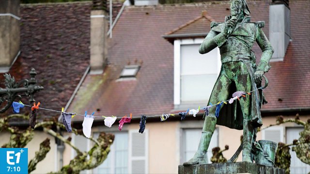 Jura : un projet sur les fake news à l'origine des mystérieuses guirlandes de slips