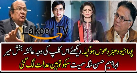 Great Action of Supreme Court Against Geo Anchors in Contempt Case