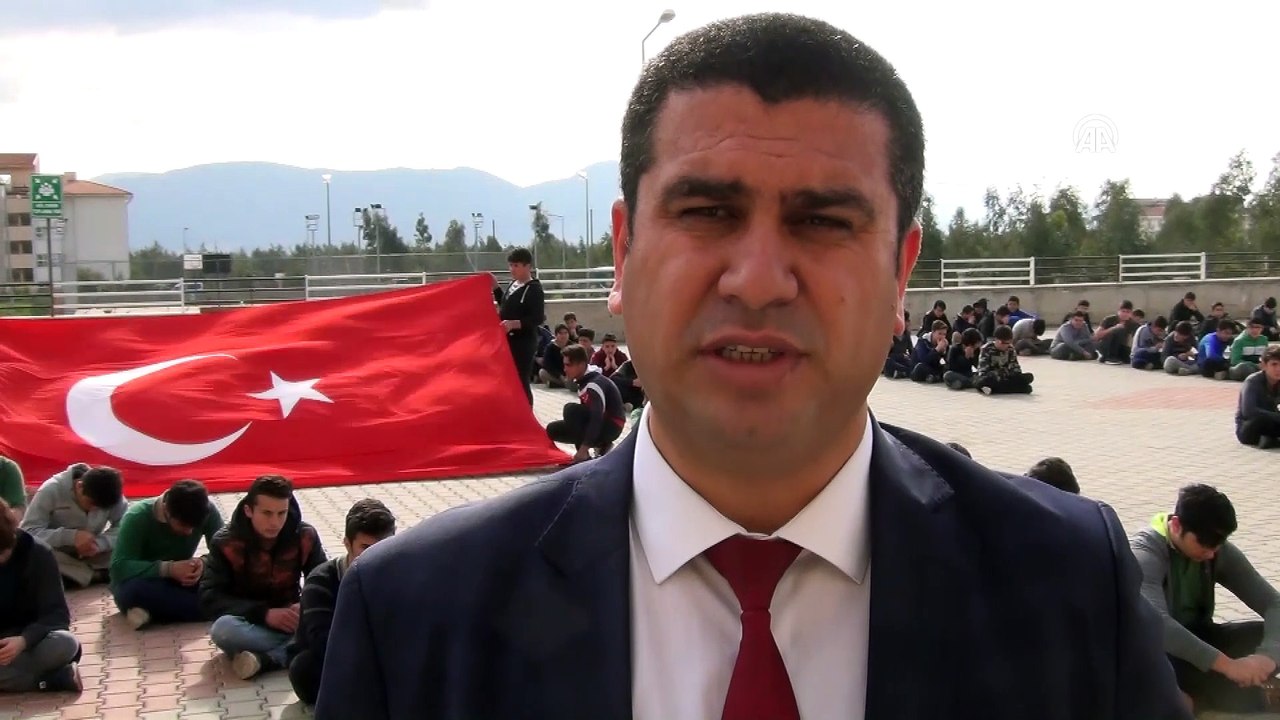 Öğrencilerden 'Zeytin Dalı' koreografisi - MUĞLA