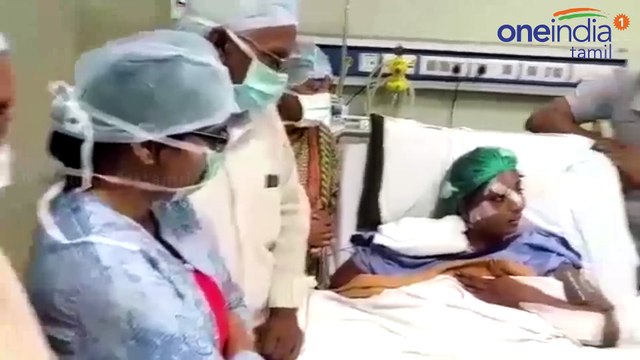 லாவண்யாவை நலம் விசாரித்த மு.க.ஸ்டாலின்- வீடியோ