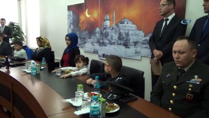 Konya’da şehit aileleri ve gazilere devlet övünç madalyaları verildi