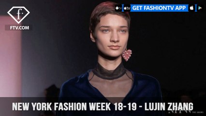 New York Fashion Week Fall/Winter 18 19 - Lujin Zhang | FashionTV | FTV