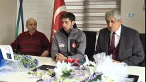 Olimpiyat Oyunları’nda Türkiye’yi Temsil Eden İpçioğlu, Erzurum’a Döndü