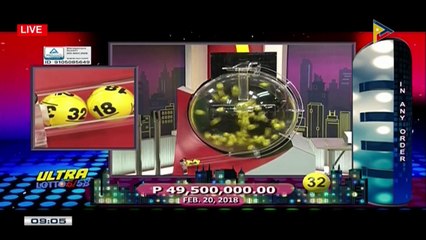 PCSO 9 PM Lotto Draw, February 20, 2018